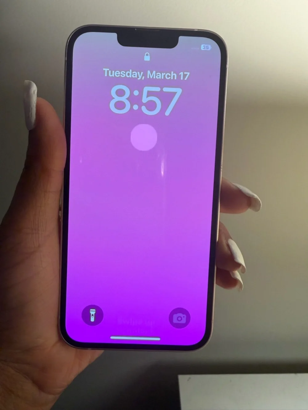 iPhone 13 UNLOCKED with Black Front and Baby Pink Back. READY for SHIPPING!